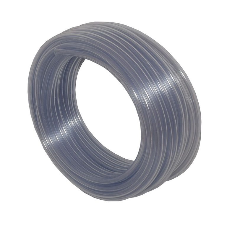 21-200 Low Pressure Tricoflex "Tubclair" Clear PVC Hose, 30m Roll
