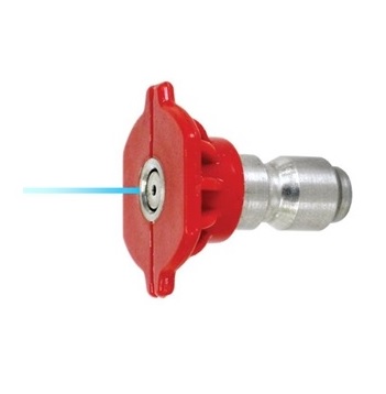 0° (Red) Colour Coded Quick Release Wash Nozzles