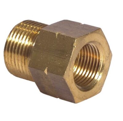 Brass MF Coupling with M15 Internal Bore