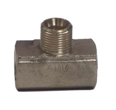 Brass Block Coupling Tee Piece High pressure